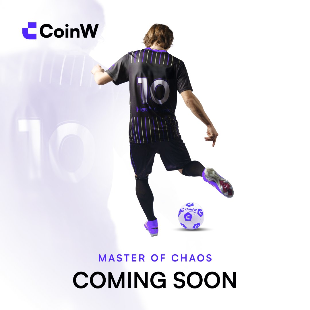 Clue unlocked. Number 10. ⚽️

Now you should know.

🎁 Guess right = Win a mystery box
🤩 Share $10,000 USDT + $20,000 bonus. No limits!

✅ Comment his name
✅ Follow <a href="/CoinWOfficial/">CoinW</a> + <a href="/CoinW_Africa/">CoinW Africa</a>
✅ RT + Like

💝 Extra step to claim rewards:

Fill in your info here 👉