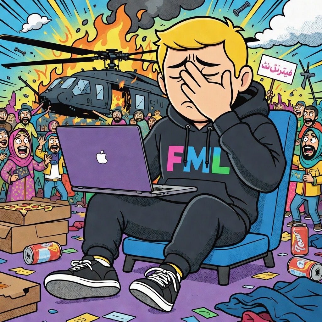 <a href="/Polymarket/">Polymarket</a> Wen will it all end?

$FML 🤦‍♂️

3BHhMXMyyGGzLcTk6u5iJwTcV7eEGG9bWJrTKUttpump

$Sol $Lol