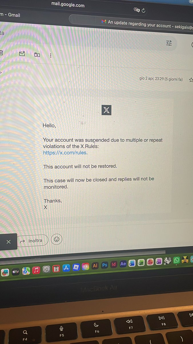gaia got suspended tweet media