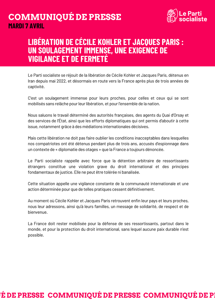 Parti socialiste tweet media
