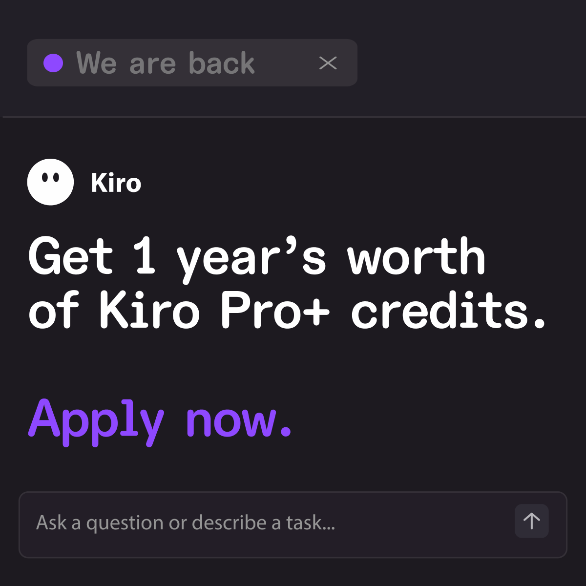 Kiro tweet media