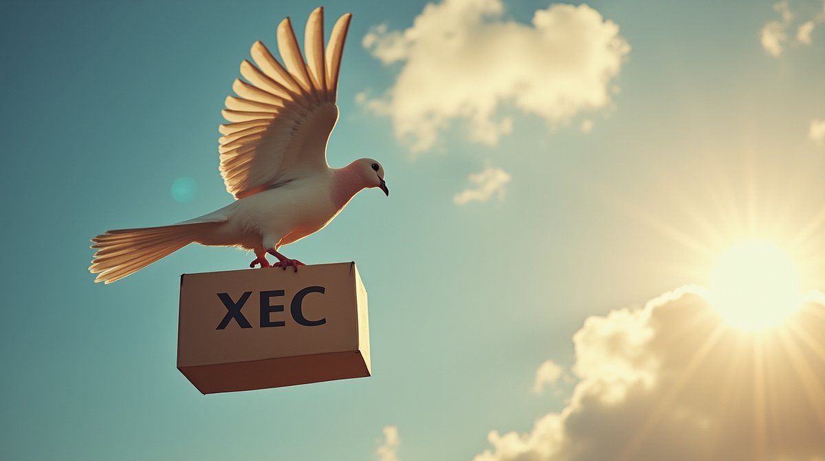 The final presale offer has been completed. 
Accordingly, an airdrop of 200 000 XEC has been distributed equally among all DOVE holders.  
Amor | Libertas | Pax 
Transaction ID:
explorer.e.cash/tx/924bb63ae09…
dove.bplaced.net