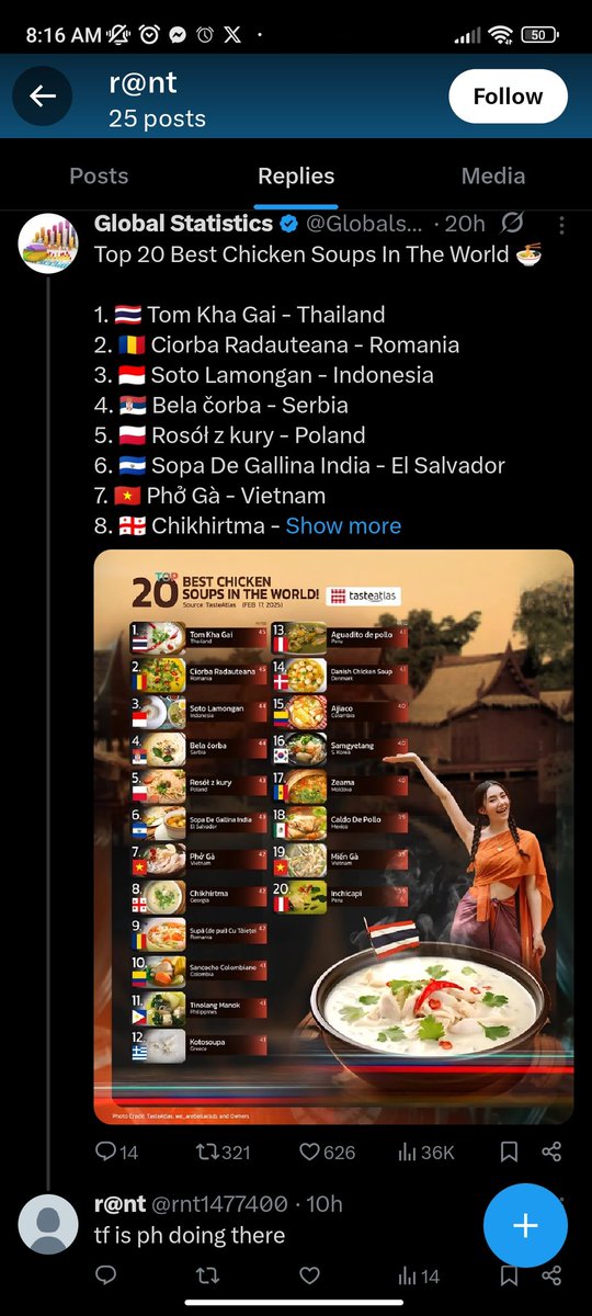 JhennieV2's tweet photo. @jtlntn @rnt1477400 @SoapySoapster Also sabihin mo din yan kay r@nt na kausap mo who has also 5 followers

That guy curses everyone everytime he sees Pinoy or Philippines; he pretends he is indo or malay or any foreigner disgusted by anything PH, pero Pinoy din pala lol. https://t.co/NFeXxHlcir
