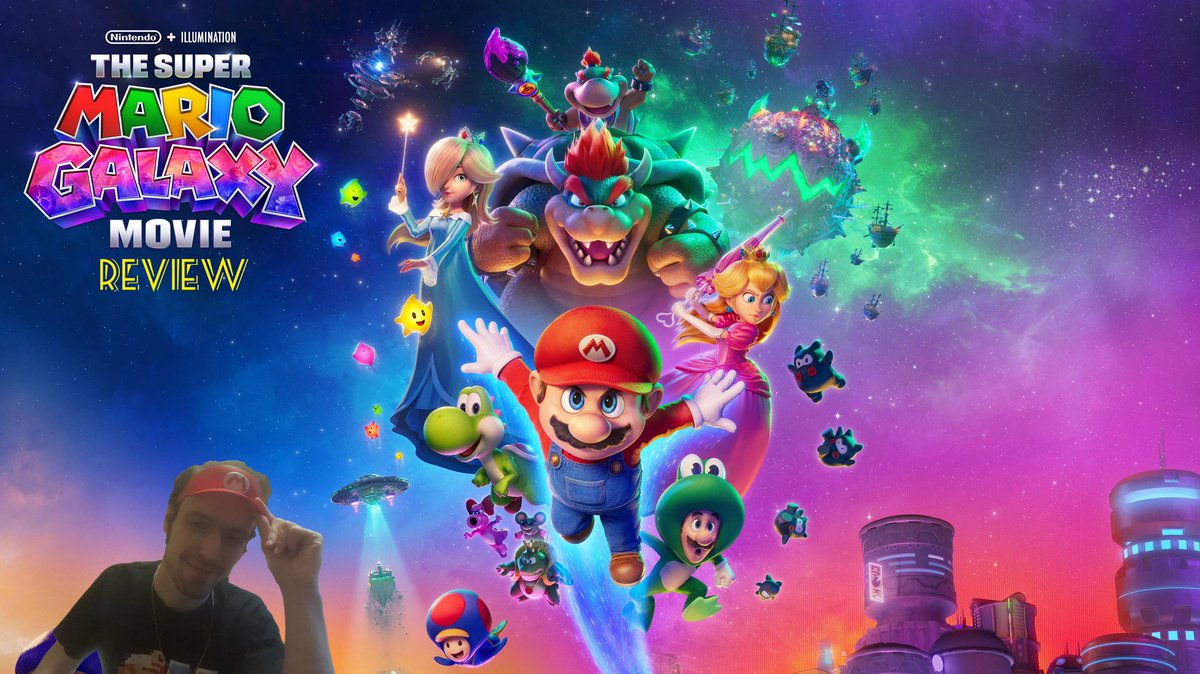 Let’s-a-go!! Mario is back on the big screen in his second animated adventure, and here I am to give you my thoughts on The Super Mario Galaxy Movie! youtu.be/eEUD4sUiYyc?si… #TheSuperMarioGalaxyMovie