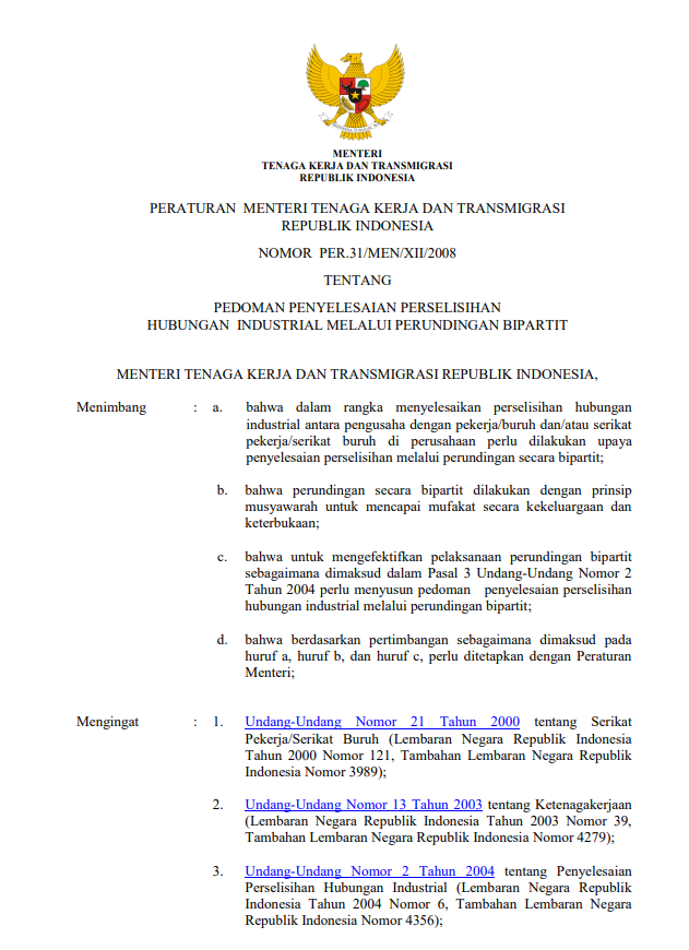 Menteri Pekerja RI tweet media