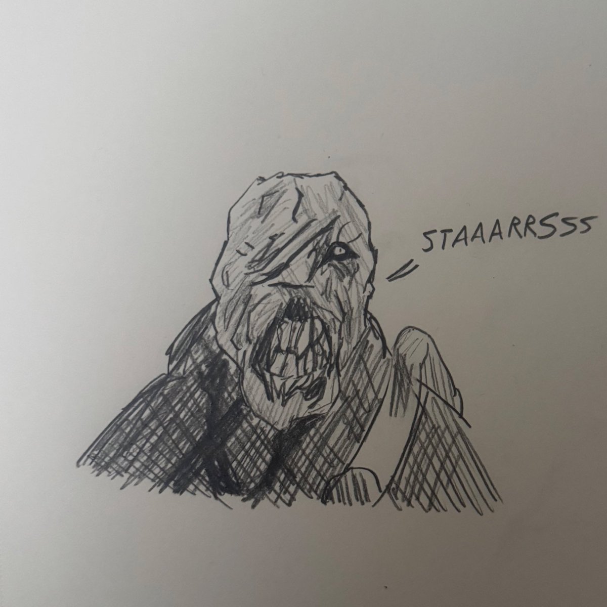 Doodle of the goat Nemesis