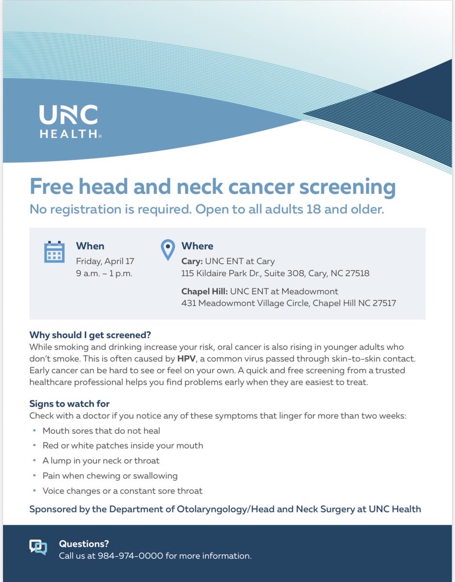RMGishJohnson's tweet photo. Free HNC screening Friday 4/17! https://t.co/zQcKEslOCL