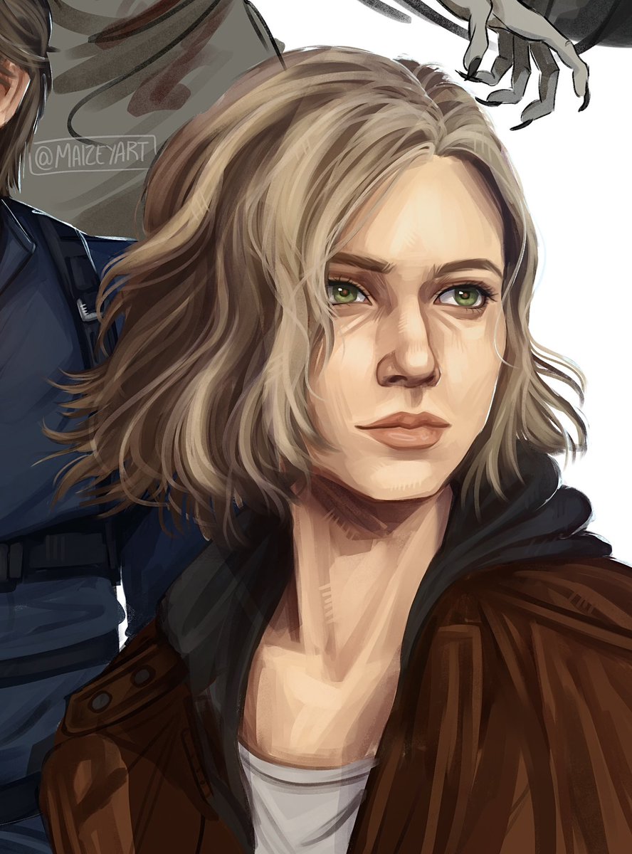 MaizeyArt's tweet image. ive been so busy i havent had much time for art so here’s a wip for now 😭 #re9 #ResidentEvilRequiem
