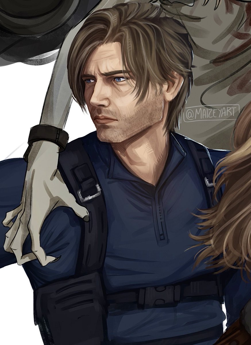 MaizeyArt's tweet image. ive been so busy i havent had much time for art so here’s a wip for now 😭 #re9 #ResidentEvilRequiem