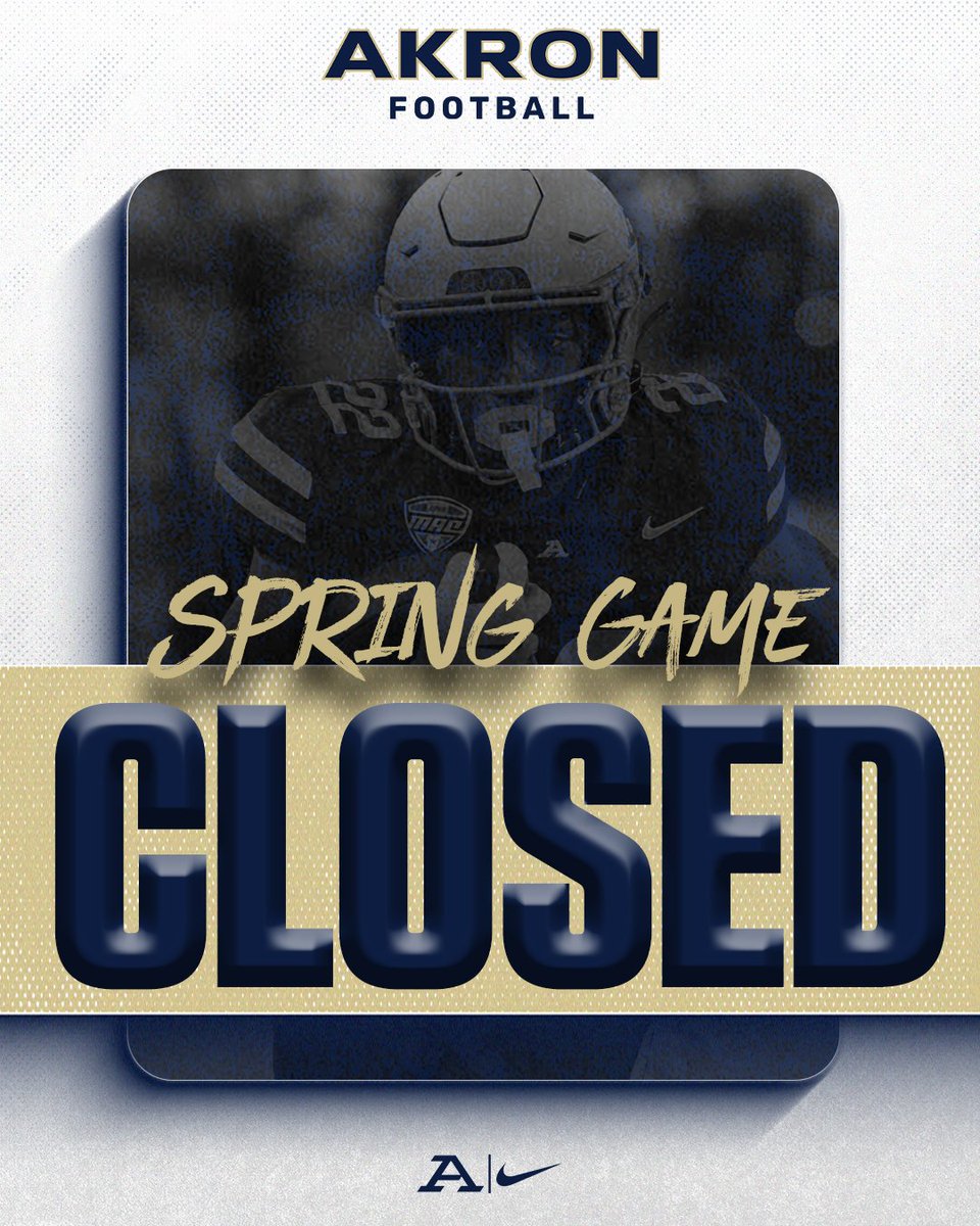 Akron Football tweet media