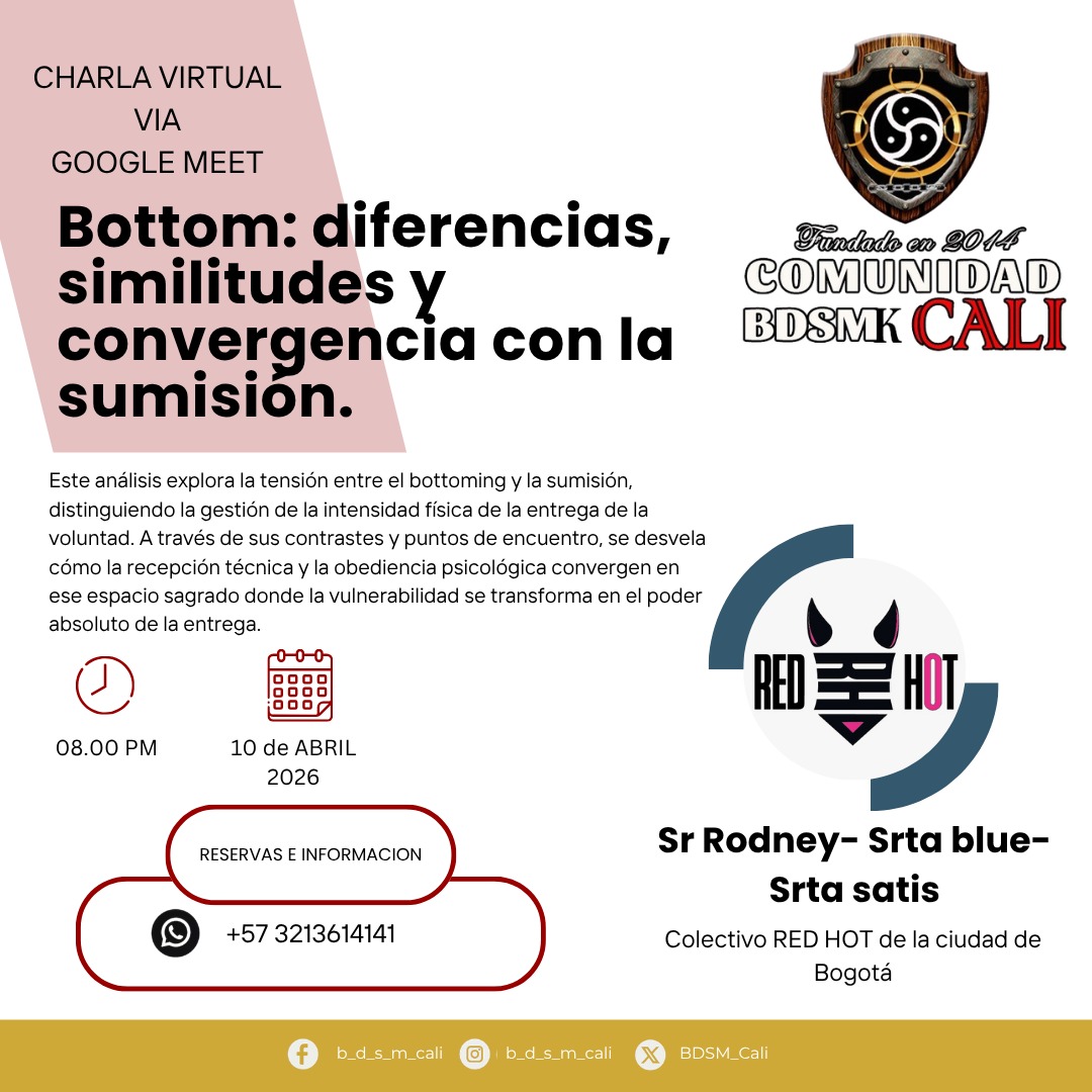 Comunidad BDSMK de Cali tweet media