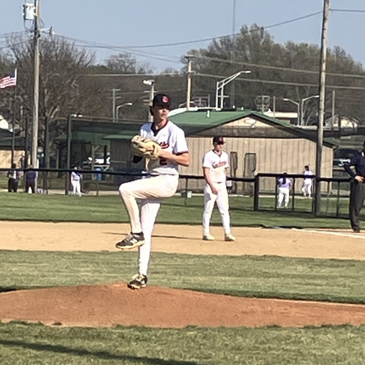 OHSActivities's tweet image. OHS Varsity baseball takes game 1 vs Bonner Springs, 6-3, behind a solid start on the mound and consistent offense throughout the line up. Great start to the night. 
#CyclonePride