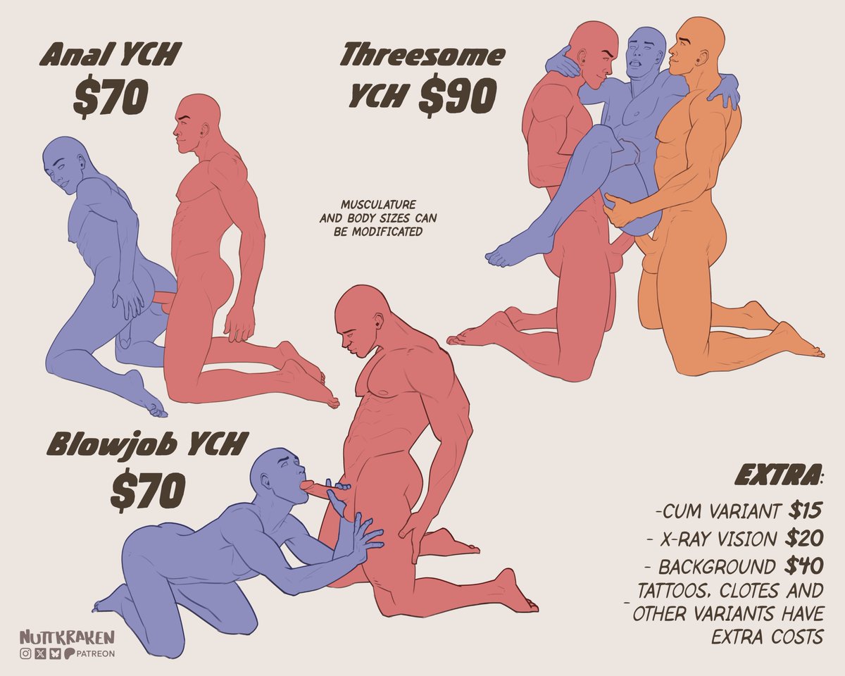 nuttkraken 🔞 COMMISSIONS OPEN tweet media