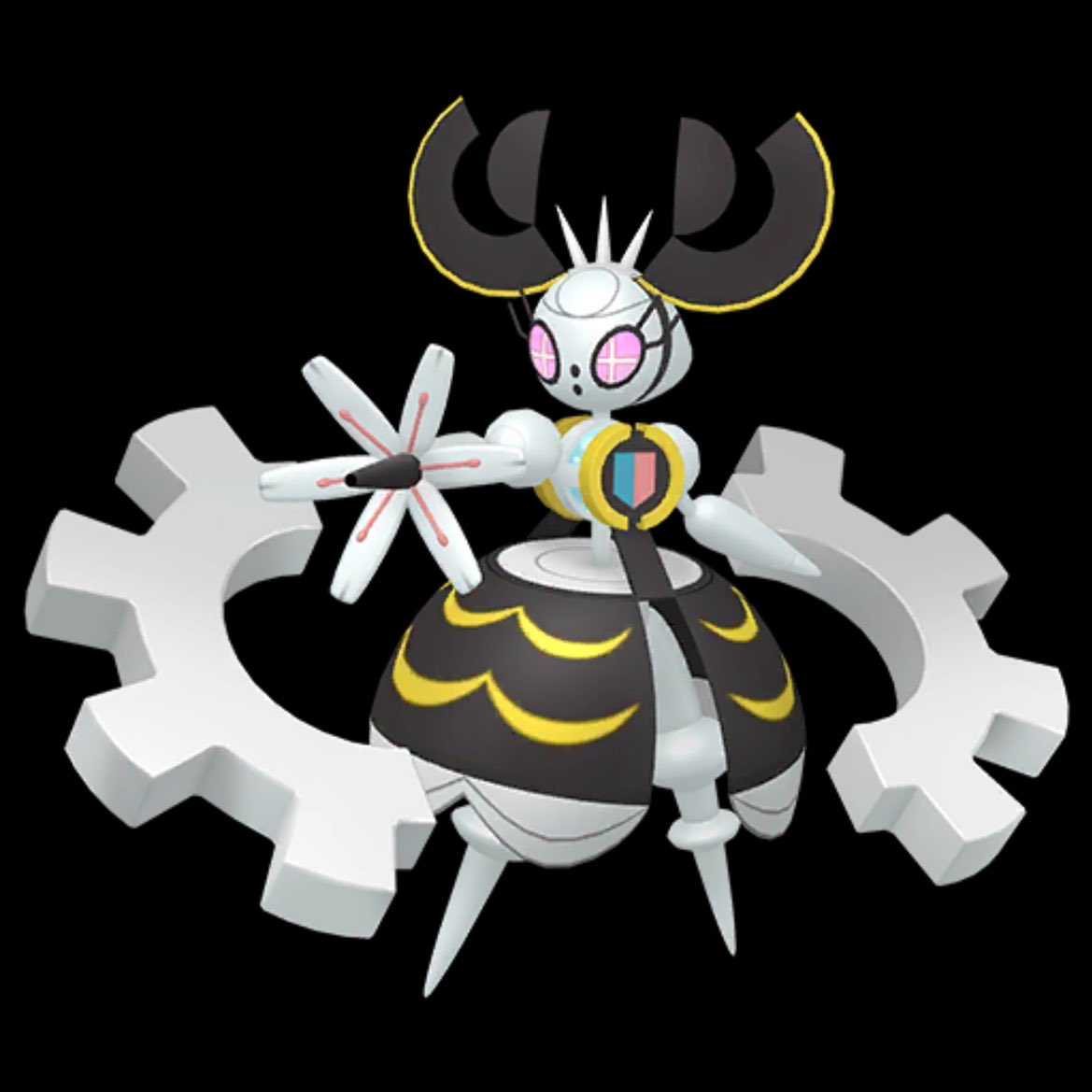 soulsilverart's tweet image. Man, Shiny Original Color Magearna &amp;amp; its Mega are so clean. 🐝

An absolute crime that it’s shiny locked. 🐝