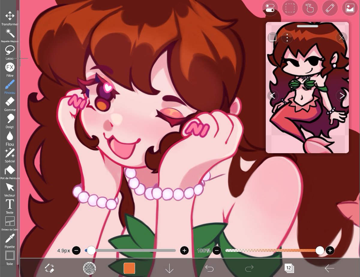 Mari_chan1401's tweet image. Wip❤️
#fnfgf #fnfgirlfriend #FNF