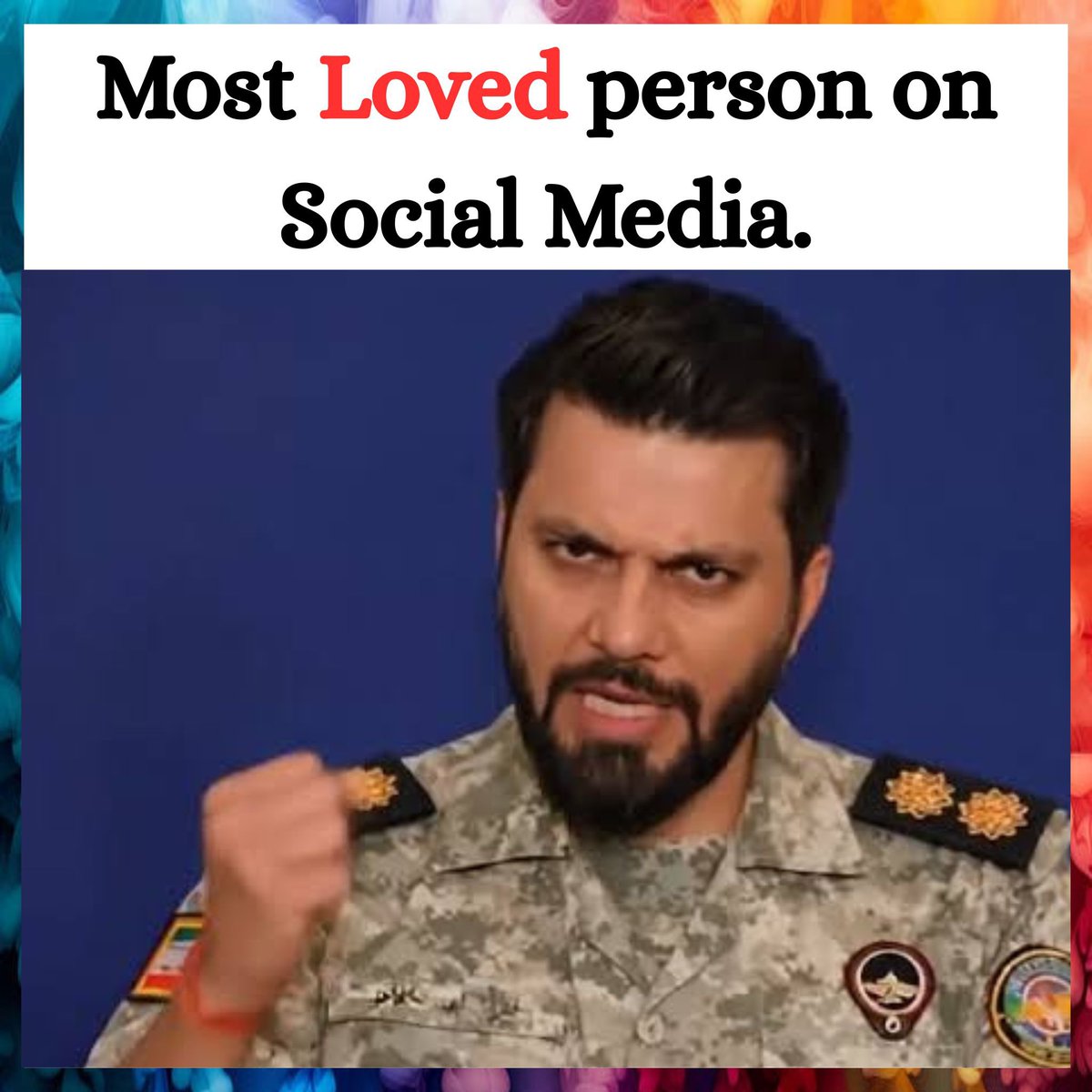 MeLive007's tweet photo. He is the most loved person on social media. 

Do you also love him? https://t.co/tJYRdnou8D