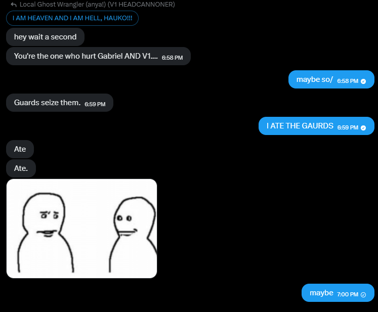 Local Ghost Wrangler (anya!) (V1 HEADCANNONER) tweet media