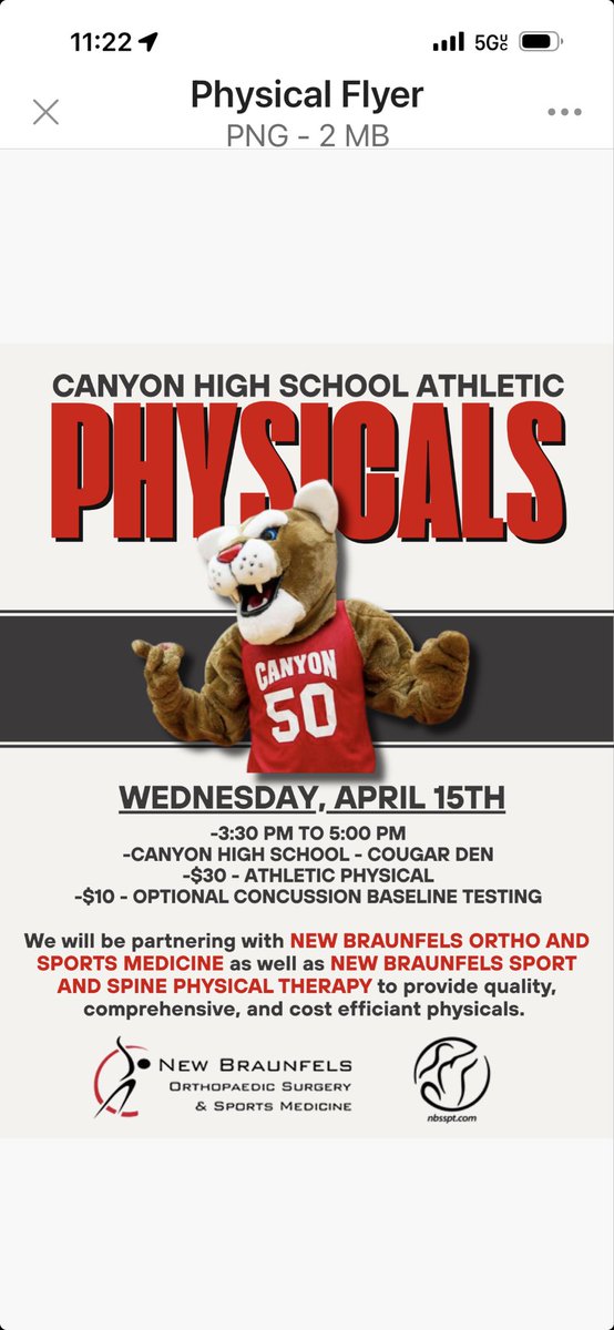 Canyon HS Athletic Training tweet media