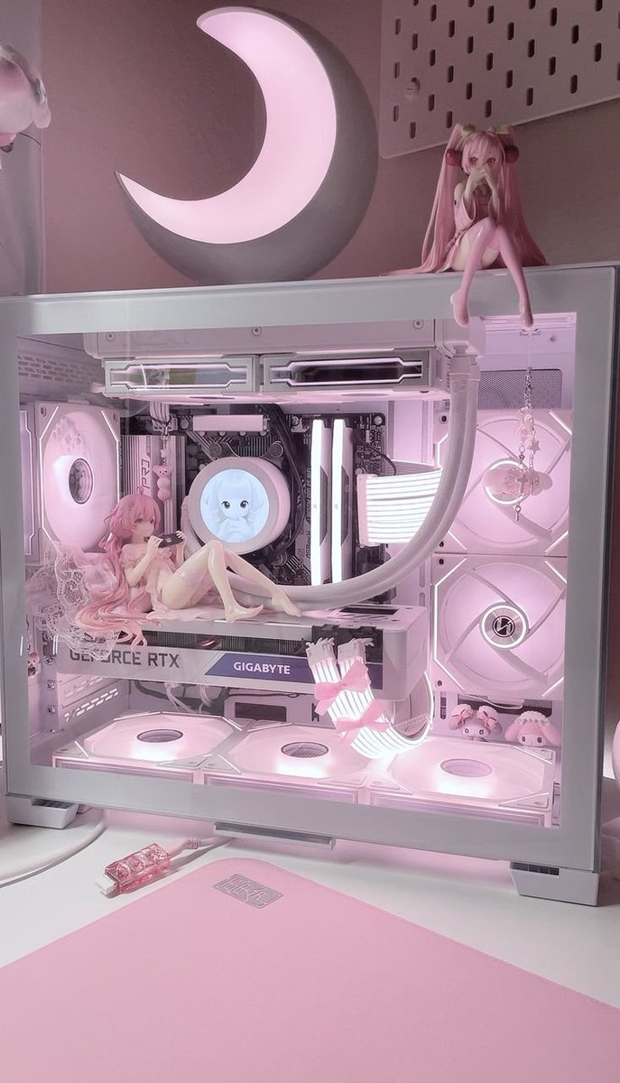 _bunnypink_'s tweet image. 超かわいいピンクゲーミングPC 🌸

⊹
⢠⡏⠉⠑⢄⠀ ⠀  ⡠⠋⠉⢱⡀
⡇⠙⠒⠒⠬⡗⢒⢮⠄⠒⠒⠁⢣
⠇⠀⠈⠁⢁⡷⠤⢮⠈⠁⠀⠀⡌
⠘⢄⣀⡰⢻⠁⠀⠘⡕⢄⣀⡰⠁⠀⊹ 
⠀⡎⠘⢀⠇⠀⠀⠀⢱⠈⠂⠡⠀
⠀⠑⢄⡜⠢⡀⠀⢀⠔⠇⡴⠃⠀
⠀⠀⠀⠑⠠⠚⠀⠓⠔⠋⠀⠀
⊹
#desksetup  #setup