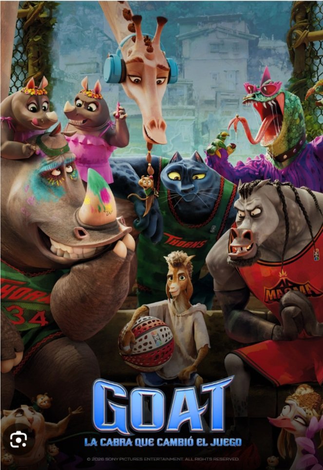 Ivanmegafa's tweet photo. El cine móvil estrena el filme de dibujos animados "GOAT, la cabra que cambió el juego". Miércoles 8 de abril, Parque Martí, 8pm.
#cineguantanamo
#CineMovil
#VamosAlCine https://t.co/XM4ZbBxALp