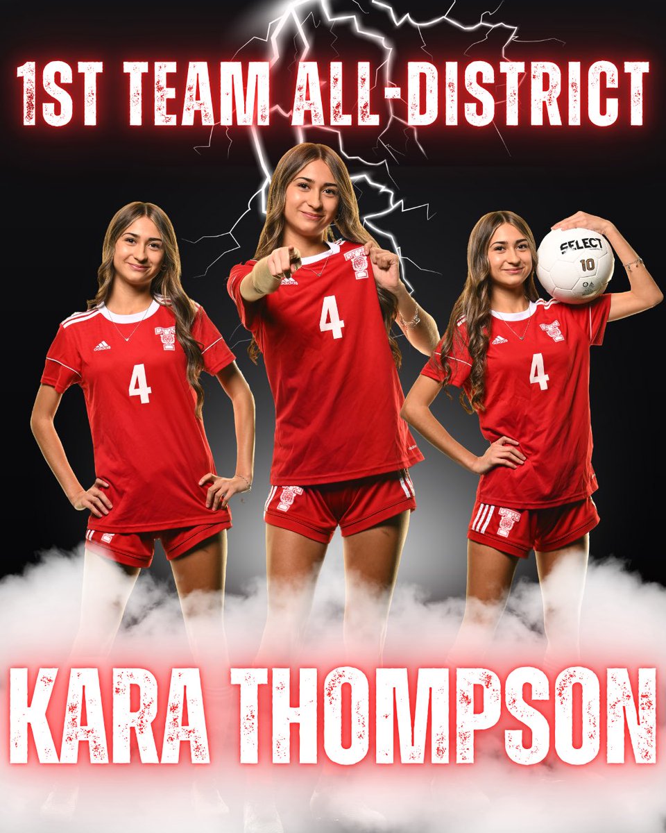 Terrellgsoccer's tweet photo. 1st Team All-District

SOPHOMORE KARA THOMPSON https://t.co/heNFfM4J6F
