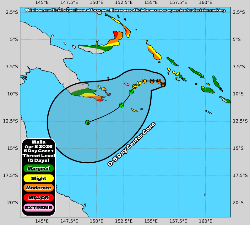 hurricane_chase's tweet image. Unfortunately #Cyclone #Maila is expected to once again deliver CATASTROPHIC IMPACTS to parts of Papua New Guinea in the form of flooding. Will have a stream up later today to answer your questions!

#wx