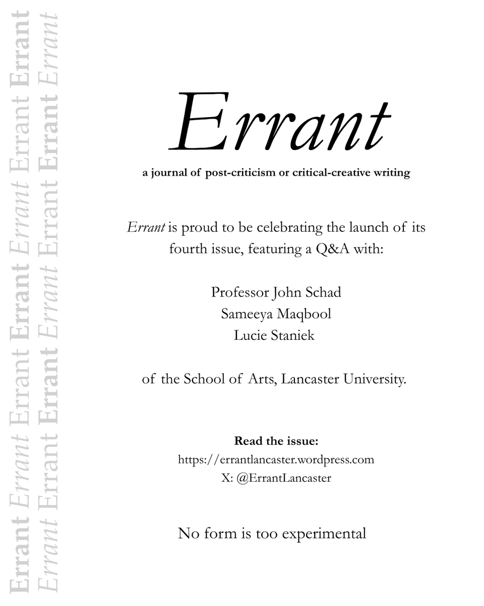 Errant Lancaster tweet media