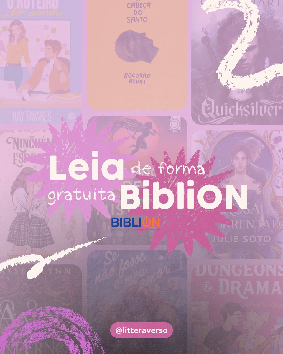 litteraverso's tweet photo. Gostou do MEC LIVROS? Vem cá que eu te ensino também a como utilizar o BIBLION 💖✨📱 https://t.co/YE26ws4D7R