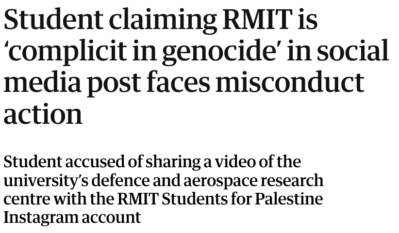 JonesHowDareYou's tweet photo. ATTENTION: The Vice-Chancellor, RMIT University @RMIT
Why do you debase the memory of Sophie Scholl and all that Sophie Scholl stood for?
Why are you standing on the wrong wide of history?
Please advise. #SayNoToGenocide #FreePalestineFromZionists #IsraelIsATerroristEntity https://t.co/XKUyWPmM5p