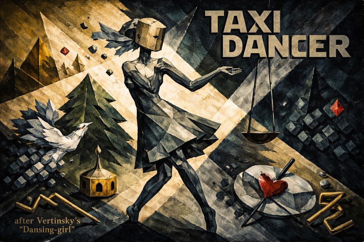 barhatovcom's tweet photo. "Taxi Dancer" («Дансинг-гёрл»)
#aiart #digitalart #digitalpainting #cubism
#promptshare

audio - https://t.co/oOF1fNpaaC https://t.co/f9NGcu0mmb