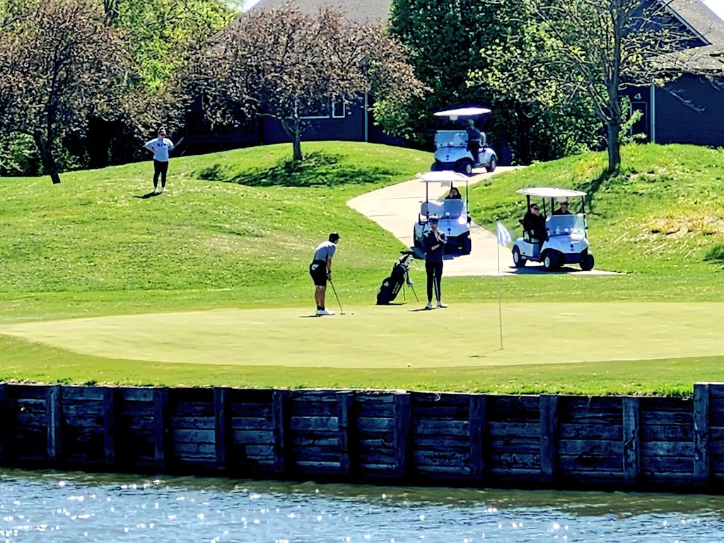 MSHSMAVGOLF's tweet photo. The Maverick varsity golf team finished first 🏅in the Eisenhower Invitational at Auburn Hills Golf Course. They had 6 medalist in the top 10. https://t.co/WRHVTsc80D