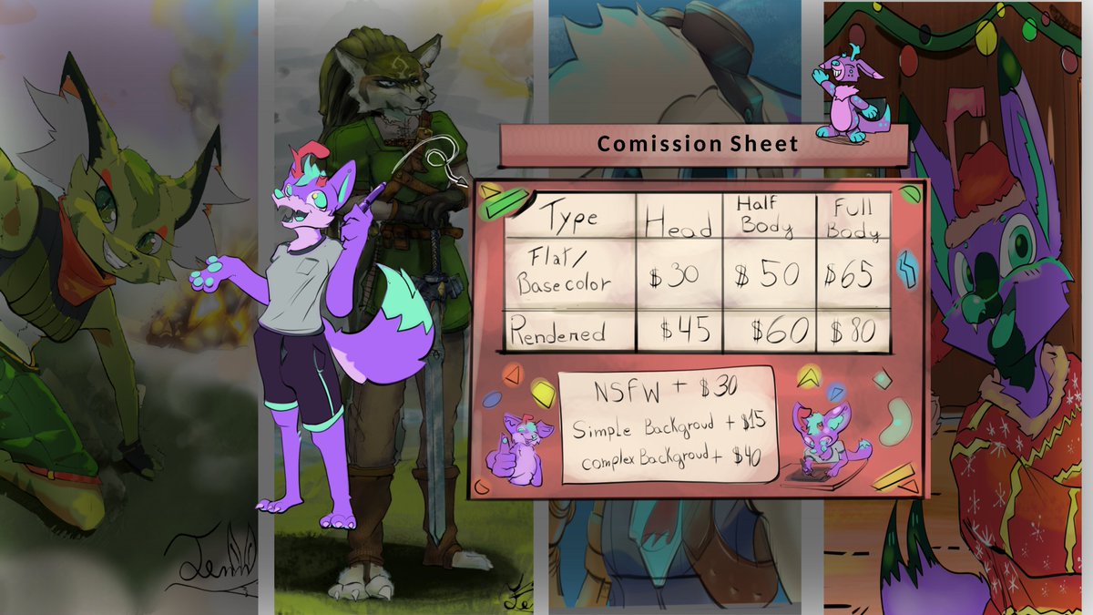 fenneckyo's tweet photo. Comissions open!  ✨5 slots📷#comissionsopen #furryart https://t.co/BRgrLj6cpc