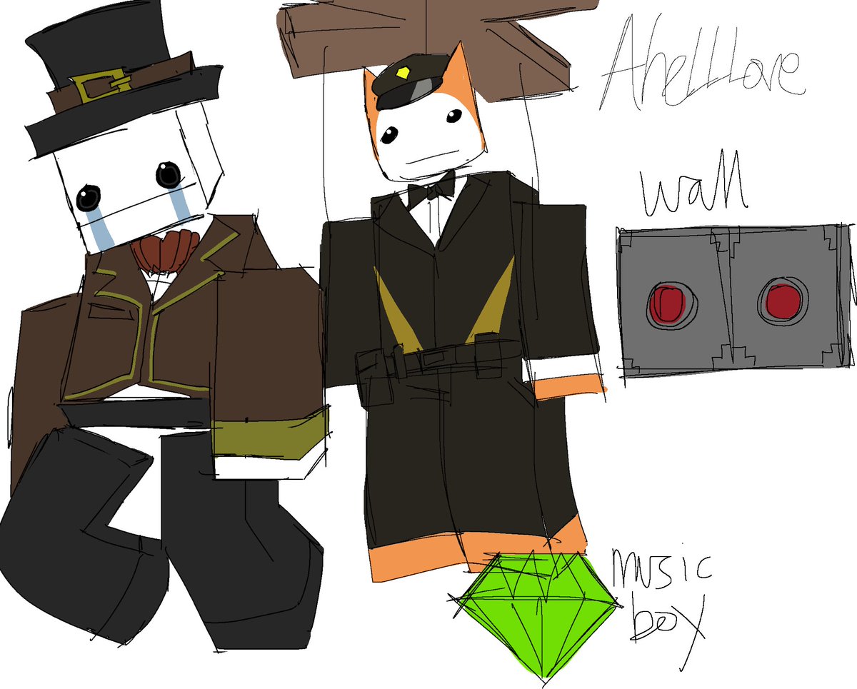 Mlgdroid/Mx. Screwy tweet media