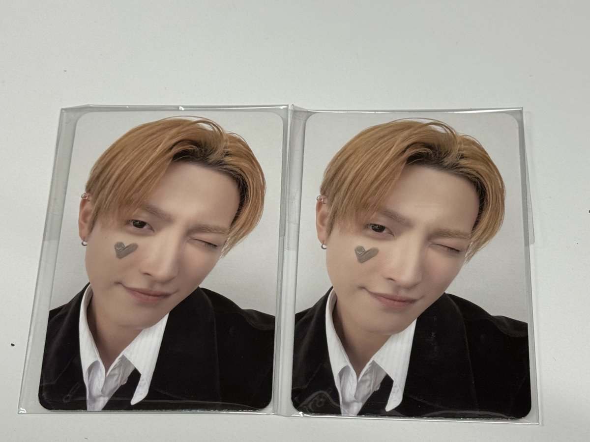 ATEEZ BRMUD ドンキ 購入特典 トレカ 交換

【譲】ホンジュン2枚

【求】ヨサンとウヨン

郵送での交換となります！

お気軽にお声がけください☺️