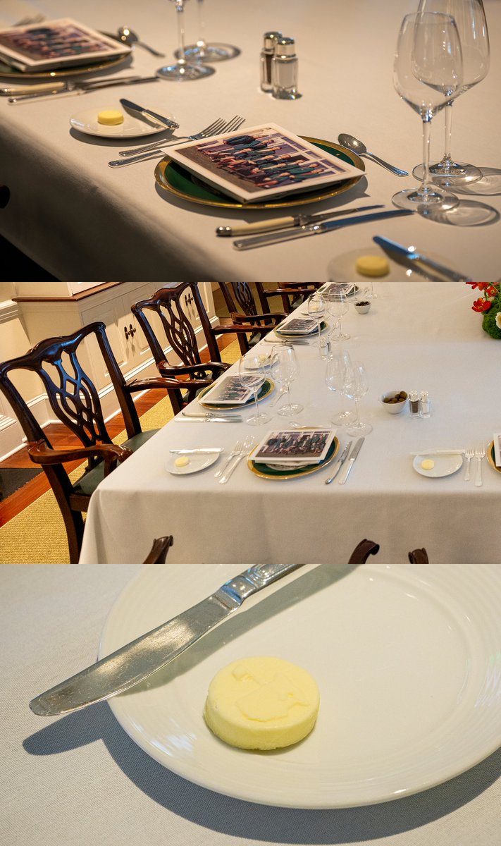 TheMasters's tweet image. The Champions Dinner: a traditional Tuesday affair. #themasters