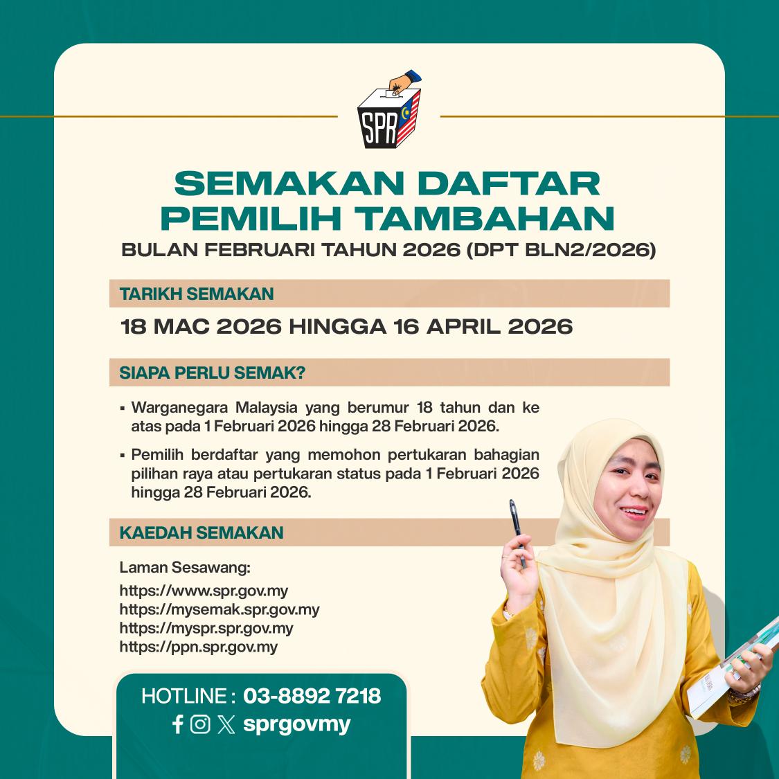 Suruhanjaya Pilihan Raya Malaysia tweet media