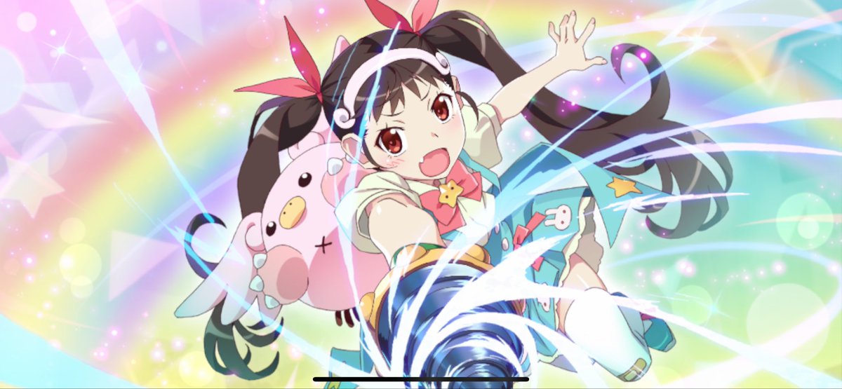 Yui_Shikigami's tweet photo. 一瞬何のゲームにログインしてるか
分からなくなったよ
 #まどドラ1周年 https://t.co/f1g4fZhFQc