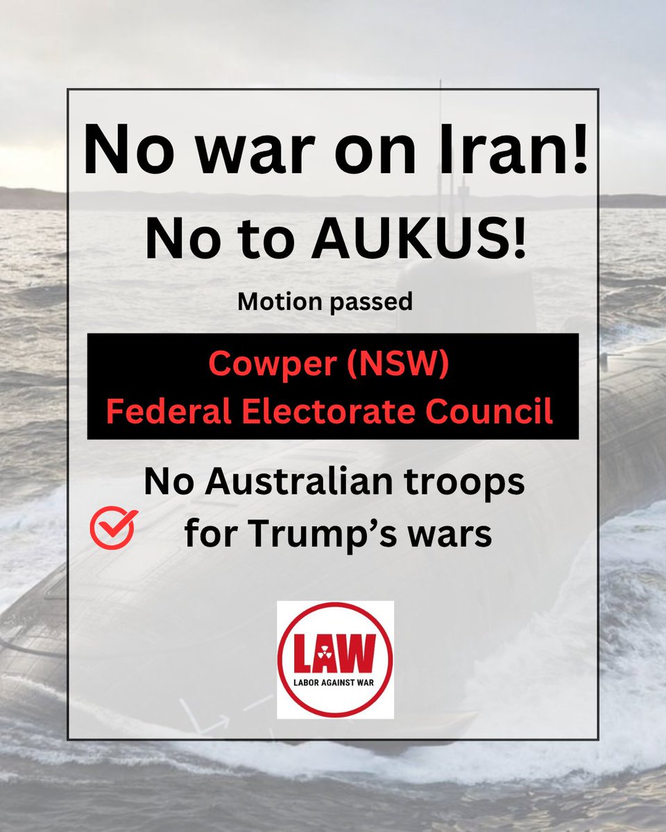 Labor Against War tweet media