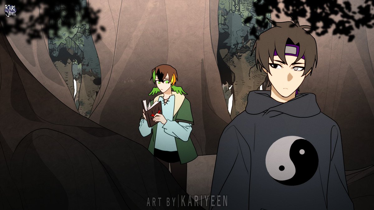 kariyeen's tweet image. More scenes from my UU video. Odyssey Duo-centric. #uusmp #unstableuniverse #unstablesmp