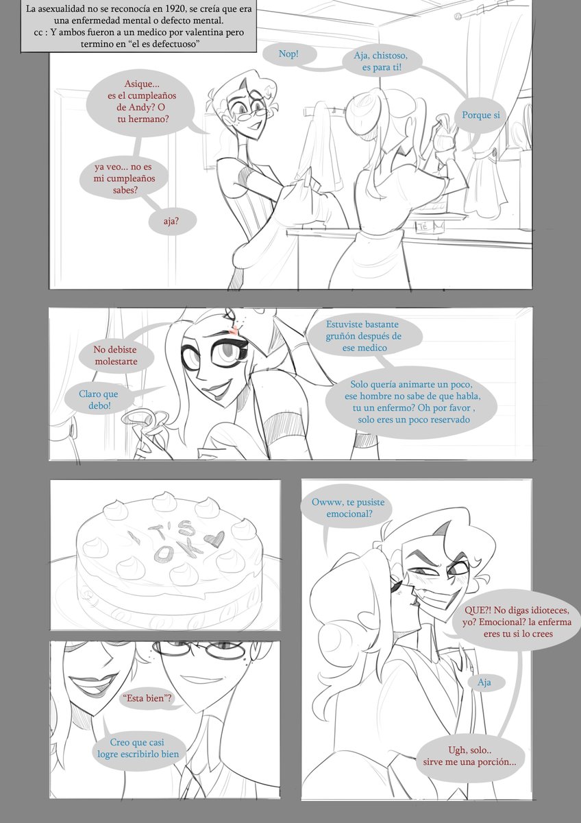 _Valy_23's tweet image. #A2V Dia 1: "Cake Day"

Llego algo tarde al #AceAlastorWeek2026 ,pero prometo publicar los siguientes dias pronto! Quise hacerlo comics ya que me inspiro un poco a dibujar! 

#HazbinHotelart #hazbinhotelalastor #Alastor #AlastorHazbinHotel #ocxcanon #ocxcanonship
