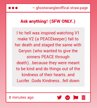 Local Ghost Wrangler (anya!) (V1 HEADCANNONER) tweet media