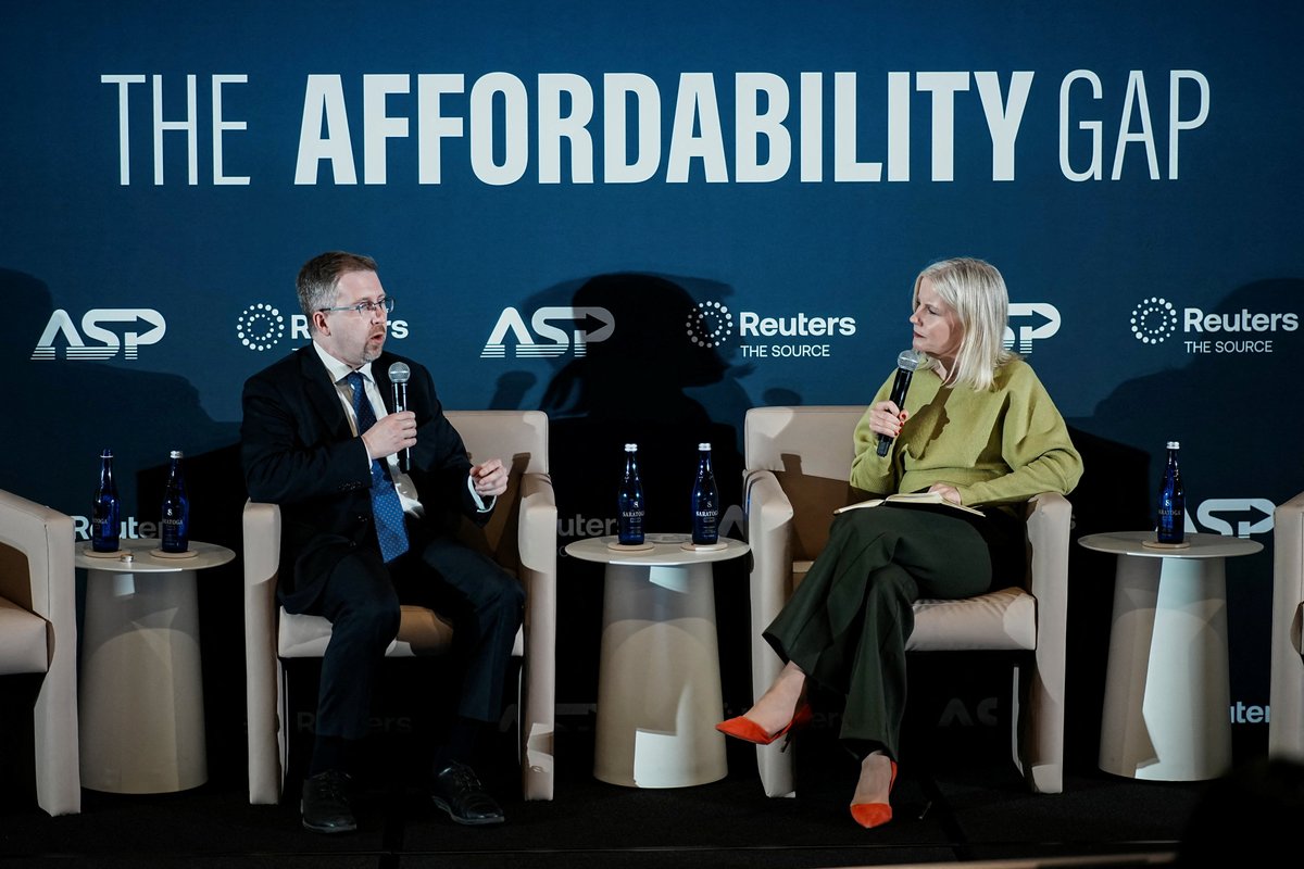 Freeze the rent? Tax the rich? Cut red tape? On this week's Reuters Econ World podcast, <a href="/OsseChi/">Chi Ossé</a>, @Aaron_Hedlund, and Chris Evans and Mark Kassen from <a href="/ASP/">A Starting Point</a> talk affordability and Gen Z reut.rs/3PIXkJH