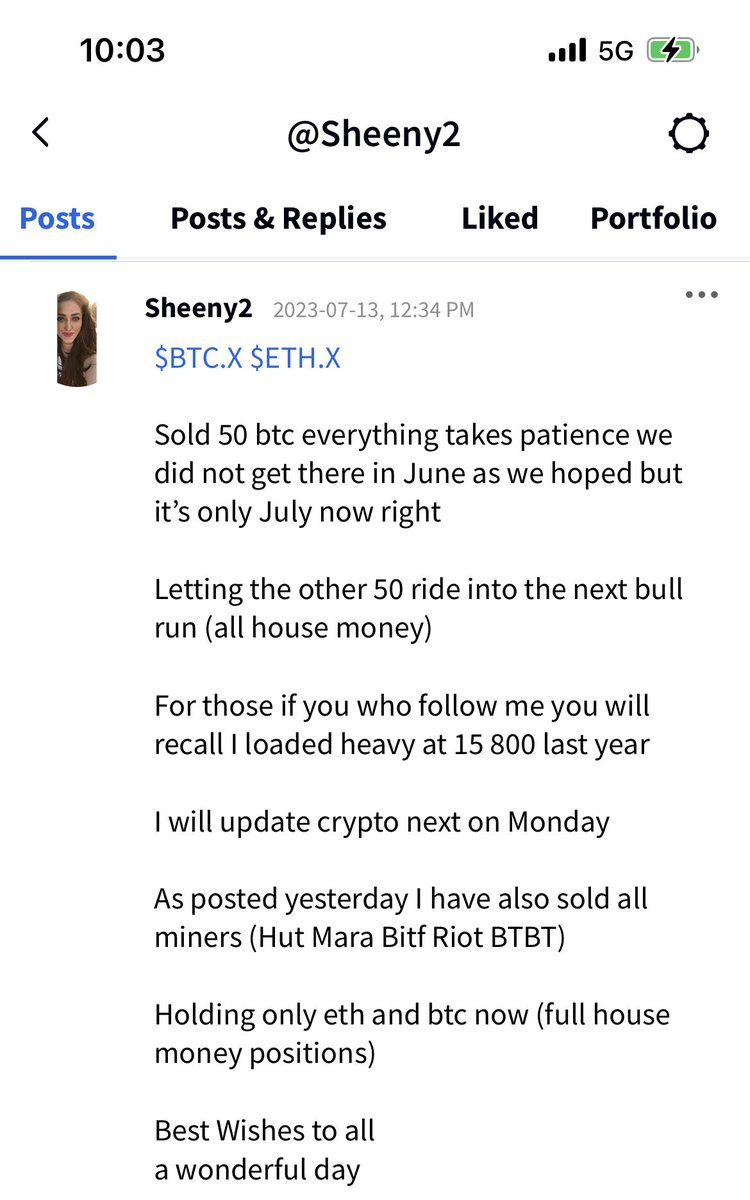 A little about why I trade 

My goal is to stack $BTC … yes I’m a BTC maxi 

I like to stack BTC for free using trading profits

Did I have a successful week I measure this by how much BTC I could buy from profits

This week I’ve stacked 12 full BTC thanks to $hcai $aixi