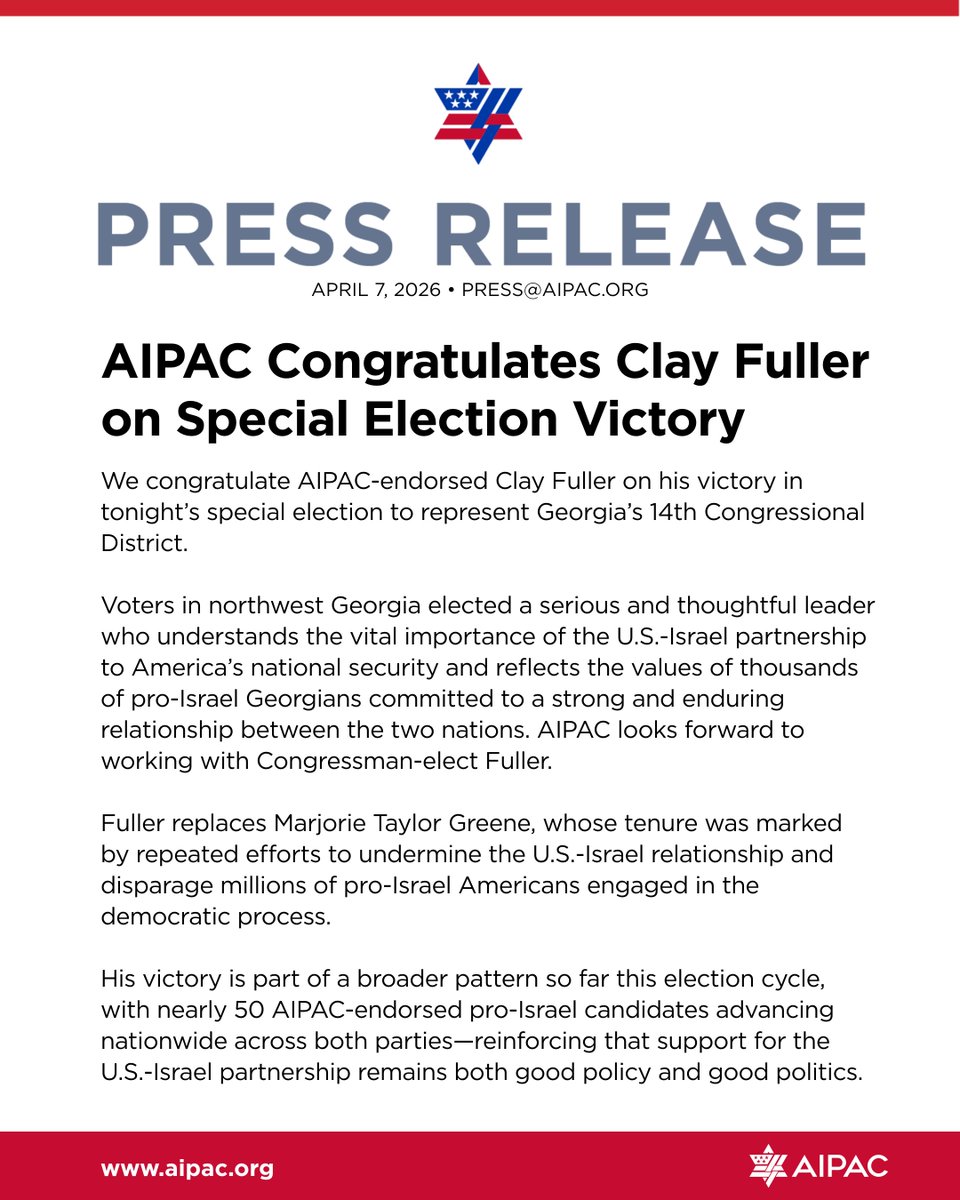 AIPAC 🇺🇸🇮🇱 tweet media