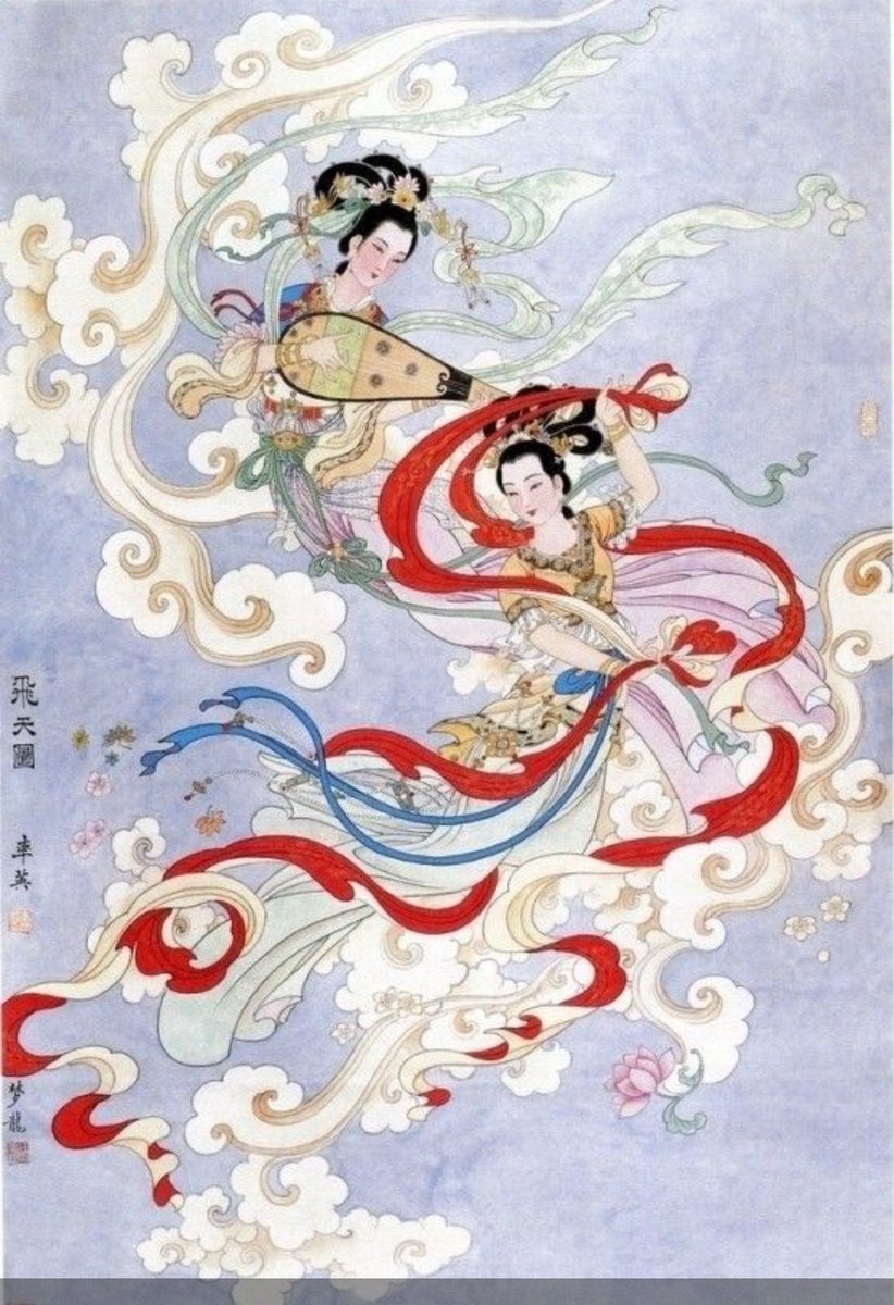 marisaras2's tweet photo. @kimgoja 원래 처음 그림 선녀 스타일이 한국 선녀 주류 공통이미지고 중국 주류랑 달랐는데 중국은 머리랑 의상 다름 어느순간 한국스타일로 나오더라구요. 이런게 생각보다 많아요 찾아보면 https://t.co/Mys7wxgUkJ
