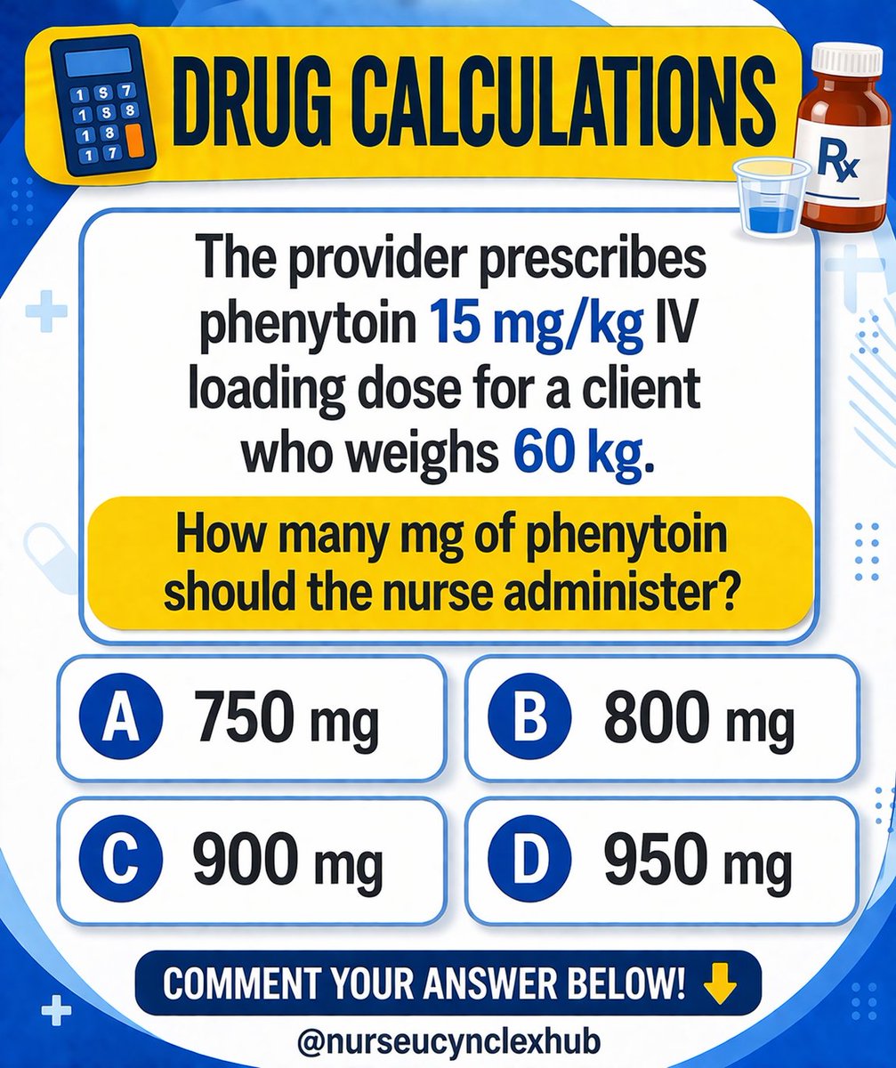 Comment Your Answer Below ⬇️

#nurses