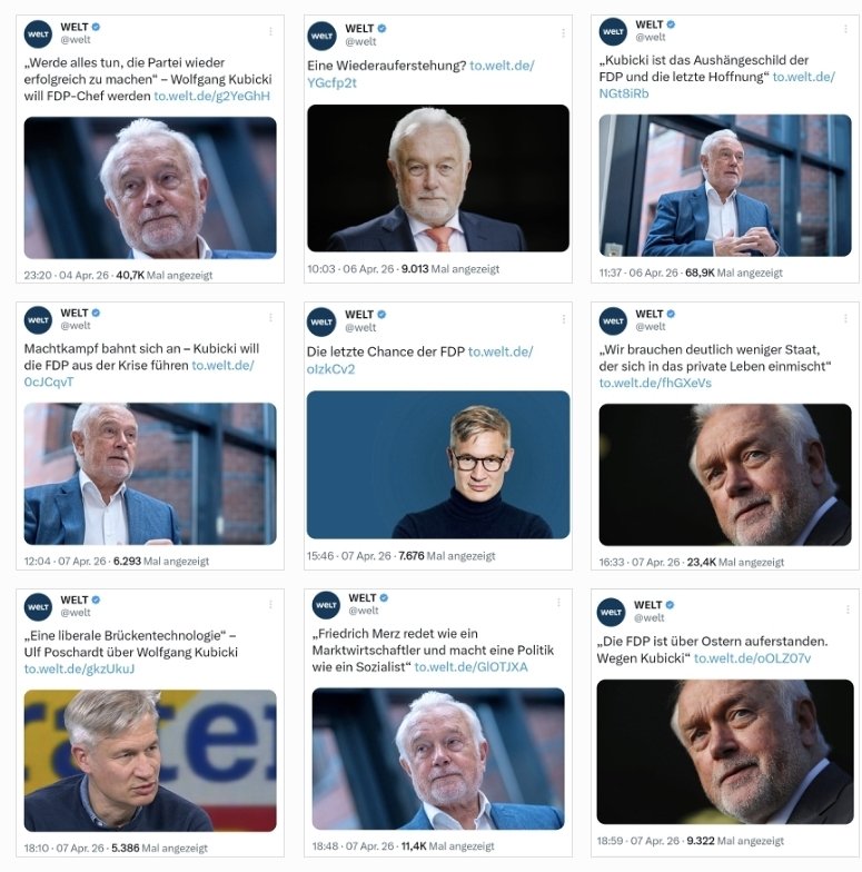 "Please Stärke die FDP &amp; Wolfgang!"

'Aber gerne doch 😊'