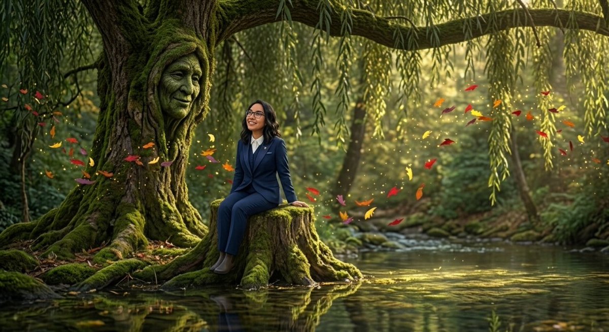 duchess_elle's tweet image. I'm consulting with the spirits about running as an MLA in the upcoming provincial elections.