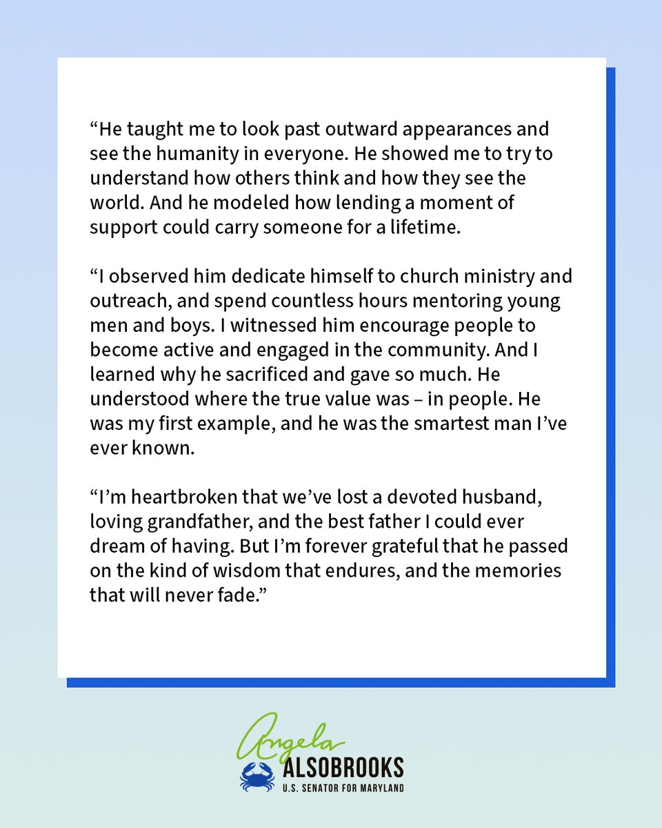 Senator Angela Alsobrooks tweet media