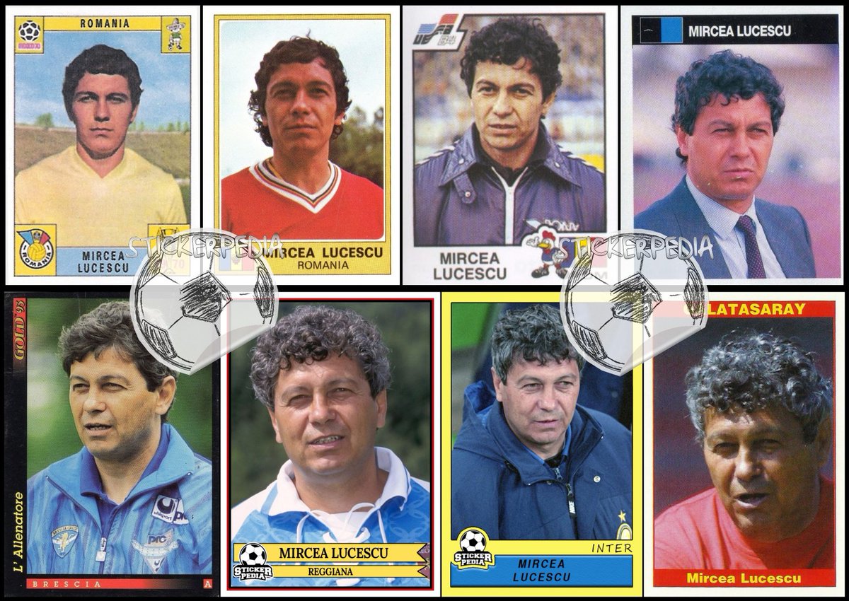 Stickerpedia1's tweet image. #RIP Mircea Lucescu [1945-2026]